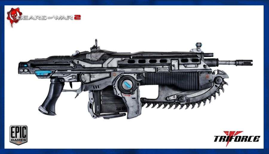 Gears Of War 2 Lancer Replica Release