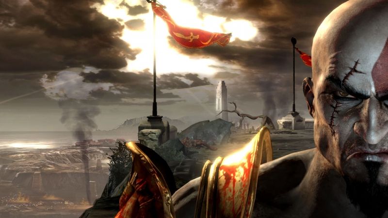 God of War 3 PlayStation Screen