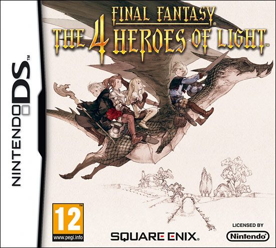 Final Fantasy 4 Heroes of Light Box Art