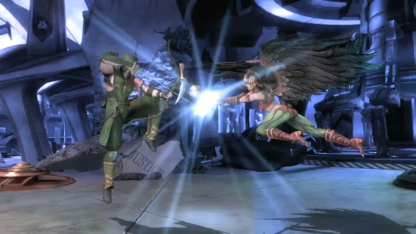 Injustice - Green Arrow VS Hawkgirl 08