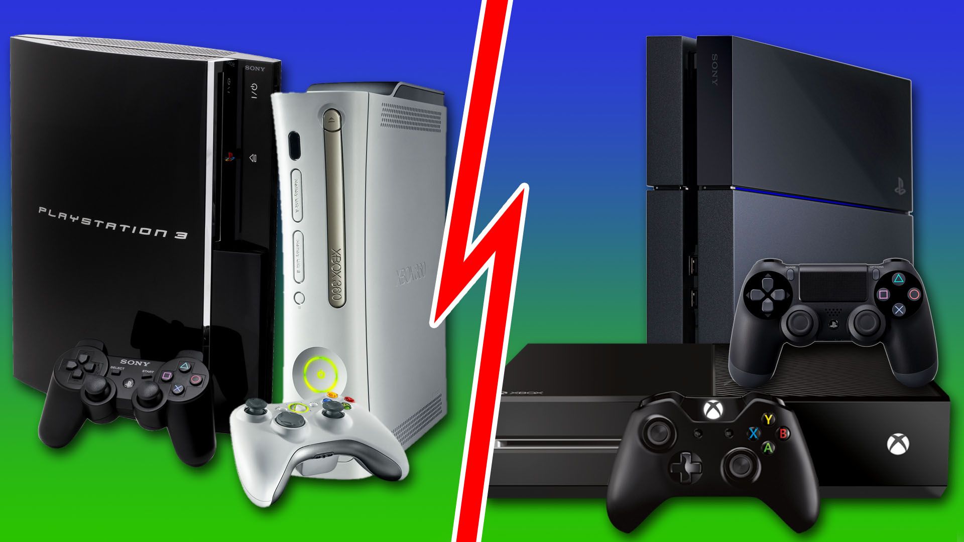Ps4 Xbox One Vs Ps3 Xbox 360 The Outsets Of Two Generations Compared