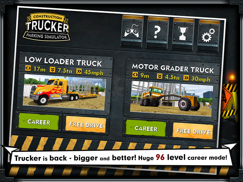 Trucker: Construction Parking Simulator is a Game Where You Park Trucks!