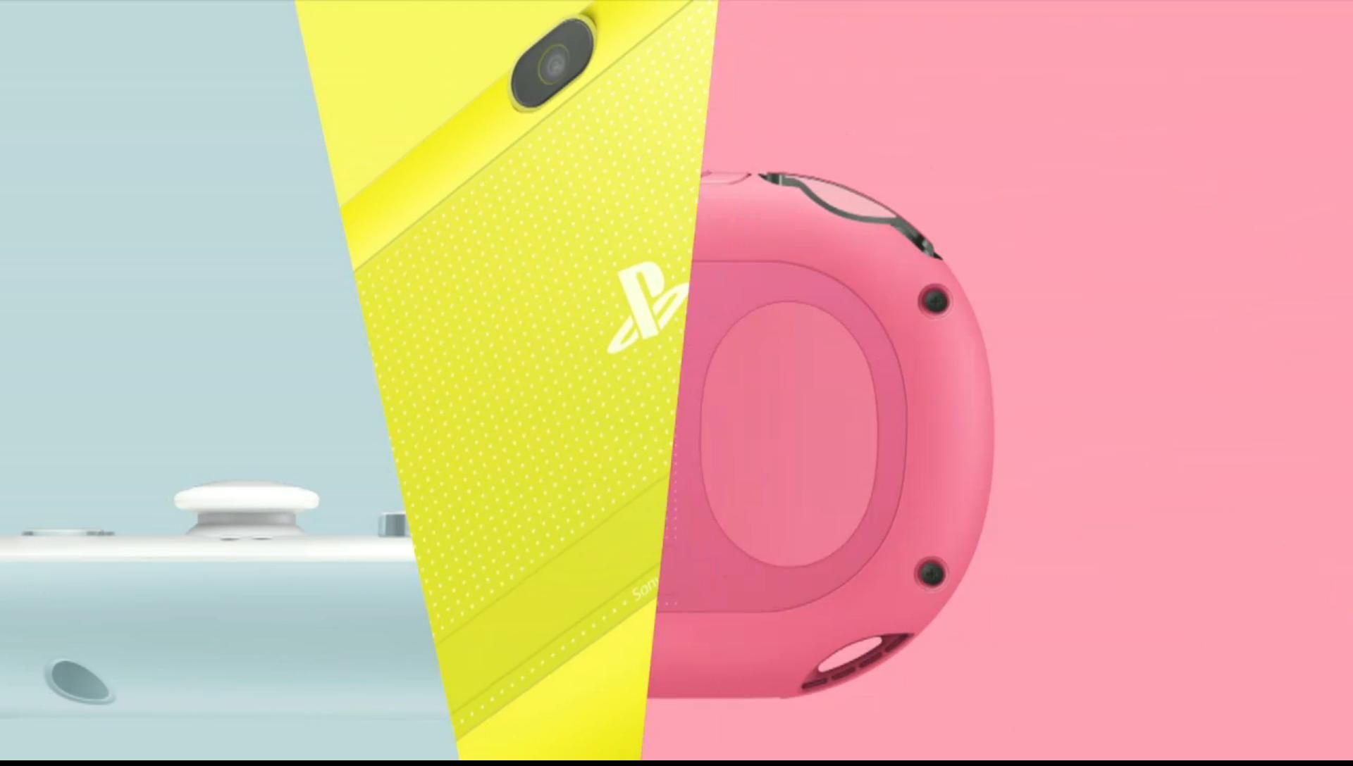 New Model for PS Vita Announced with Lots of Colors and a Trailer