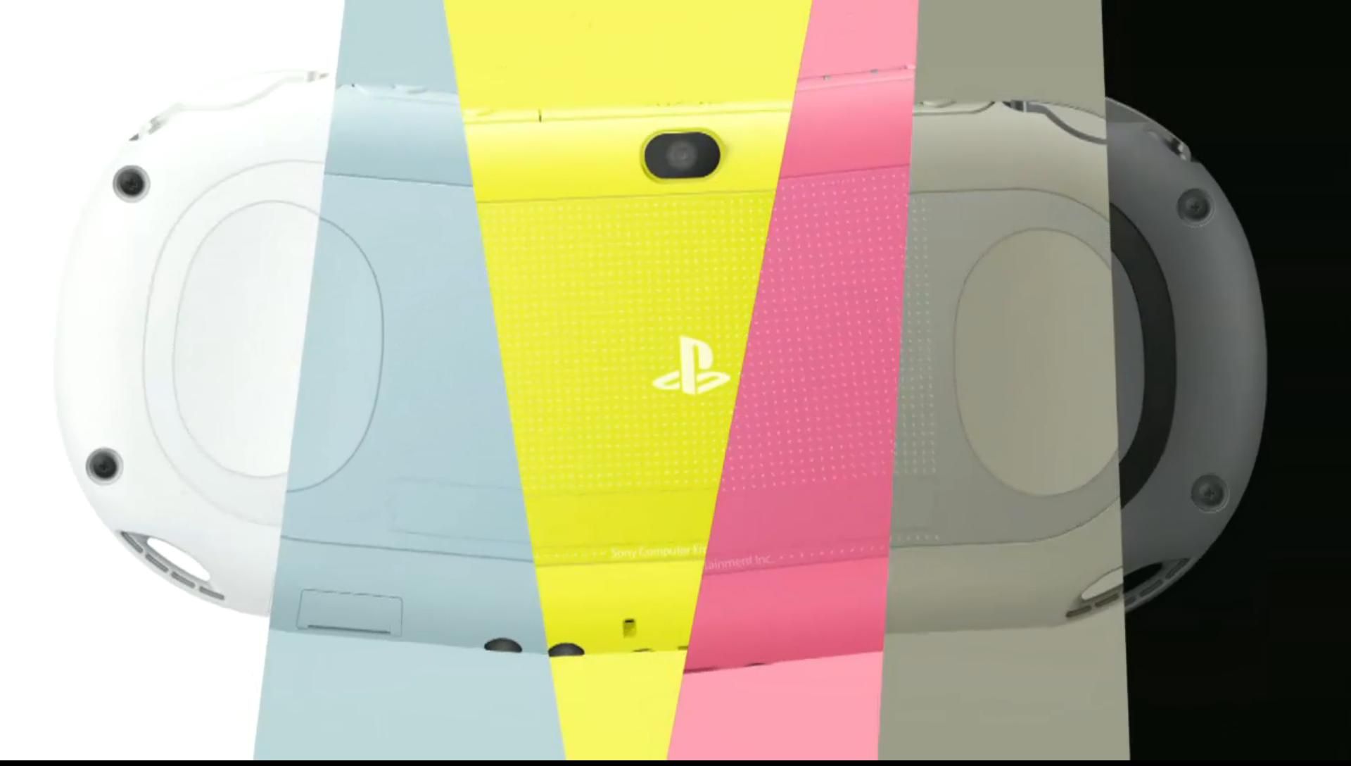 New Model for PS Vita Announced with Lots of Colors and a Trailer