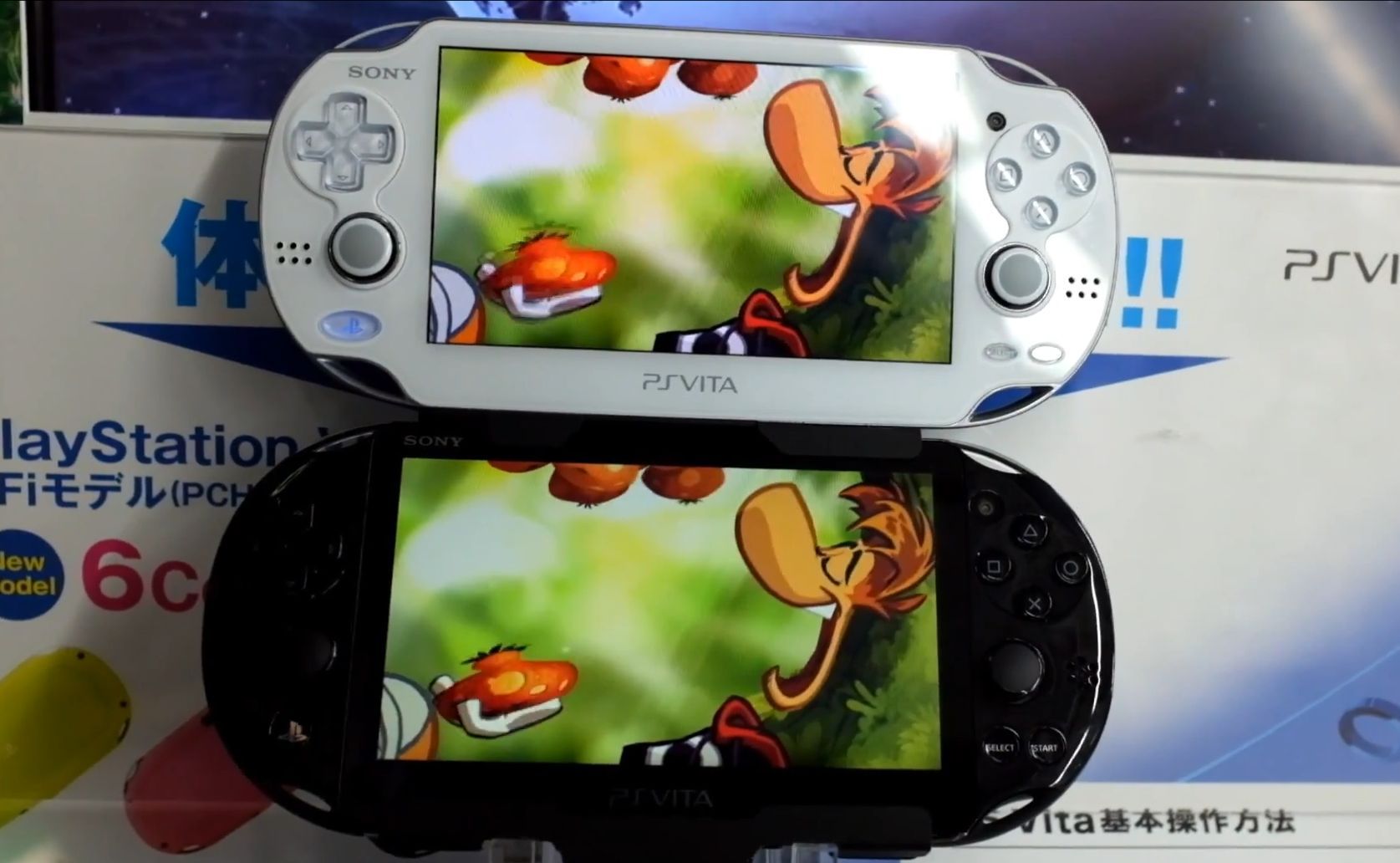 PS Vita 1000 OLED and Vita 2000 LCD Screen Difference Corrected by Japanese  Developer Via Tint Filter