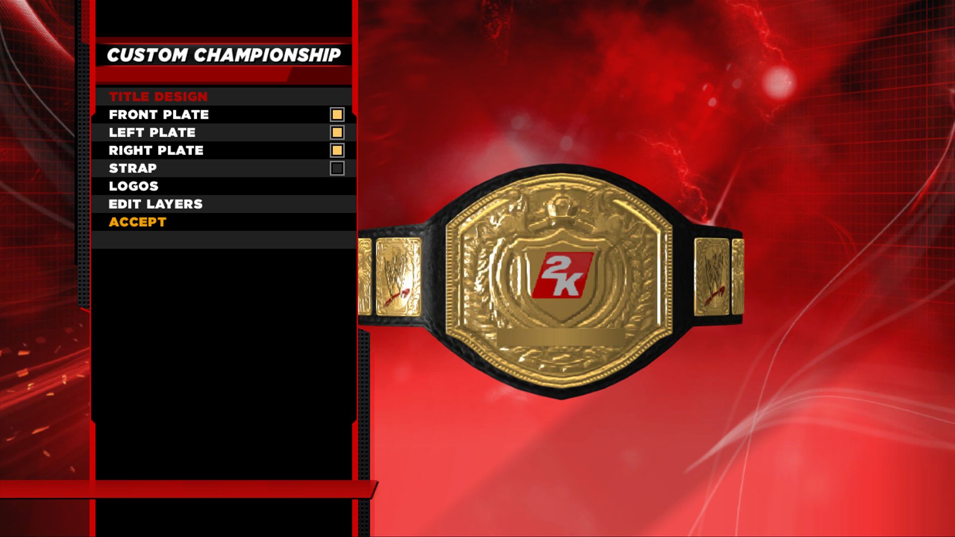 WWE 2K14 - Creation_Championship