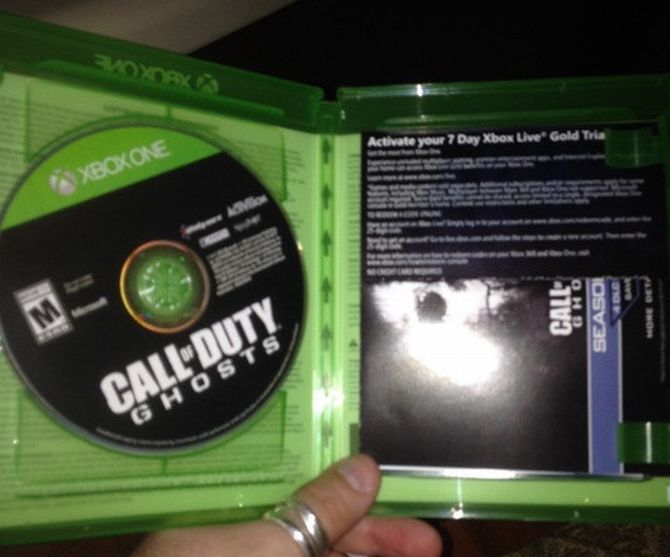 Call Of Duty Ghost Xbox 360 Case Only