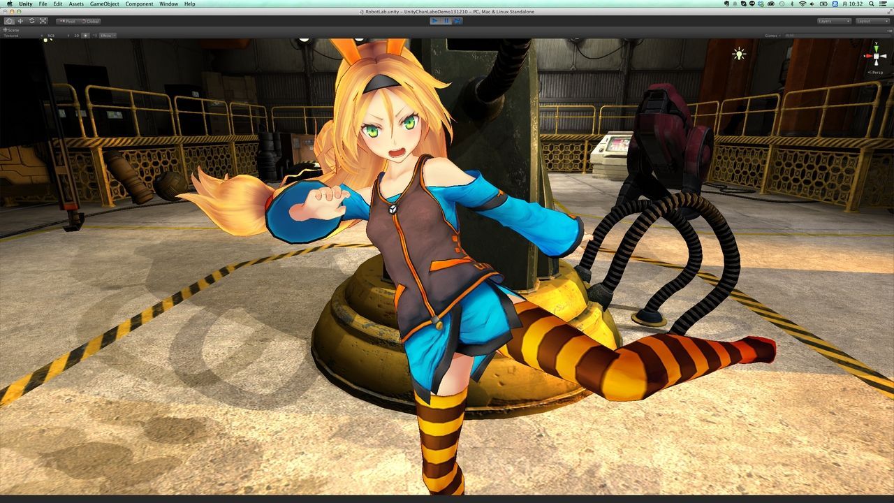 Meet Unity-chan, the Unity Engine's New Mascot in Japan