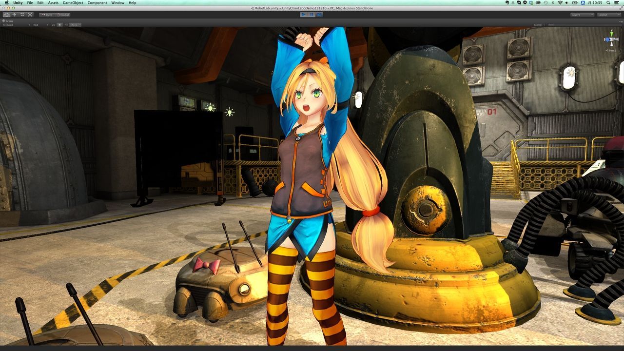 Meet Unity-chan, the Unity Engine's New Mascot in Japan
