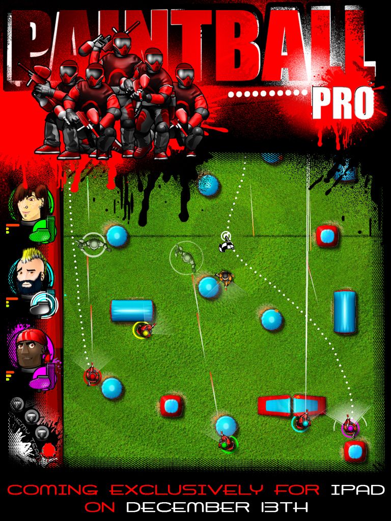 Check out this Colorful Trailer for Paintball PRO