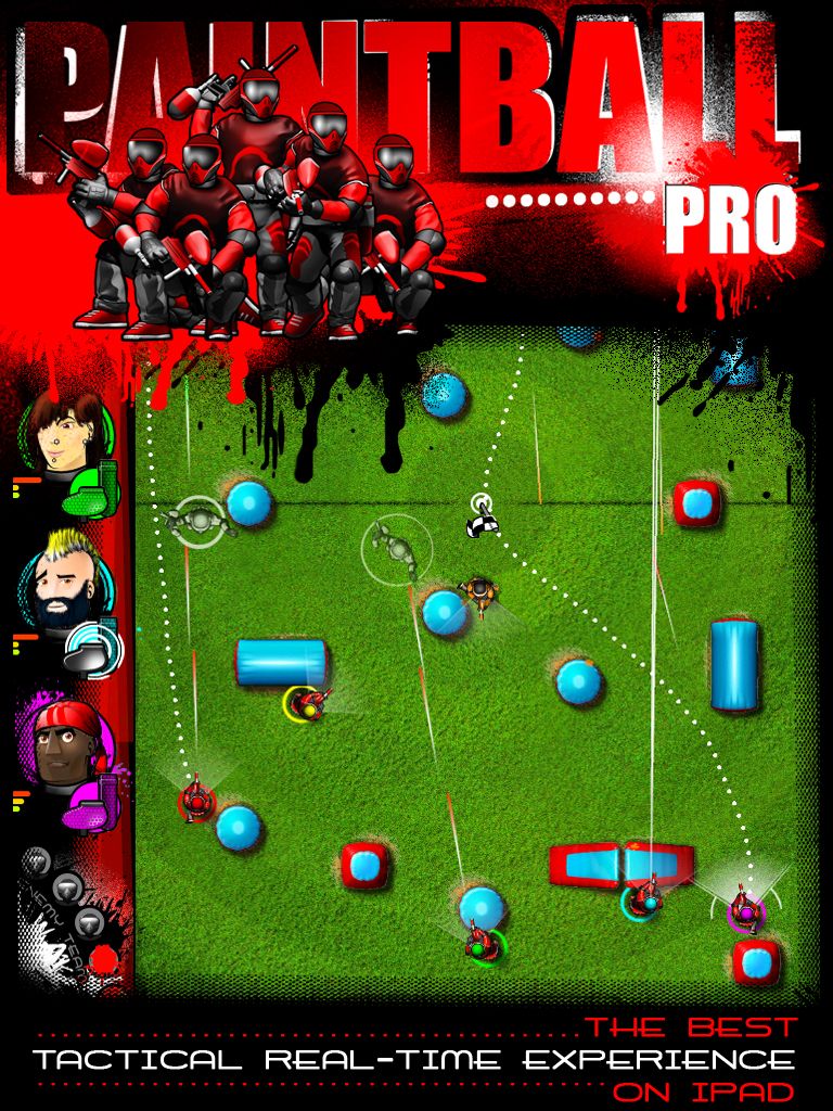 Check out this Colorful Trailer for Paintball PRO