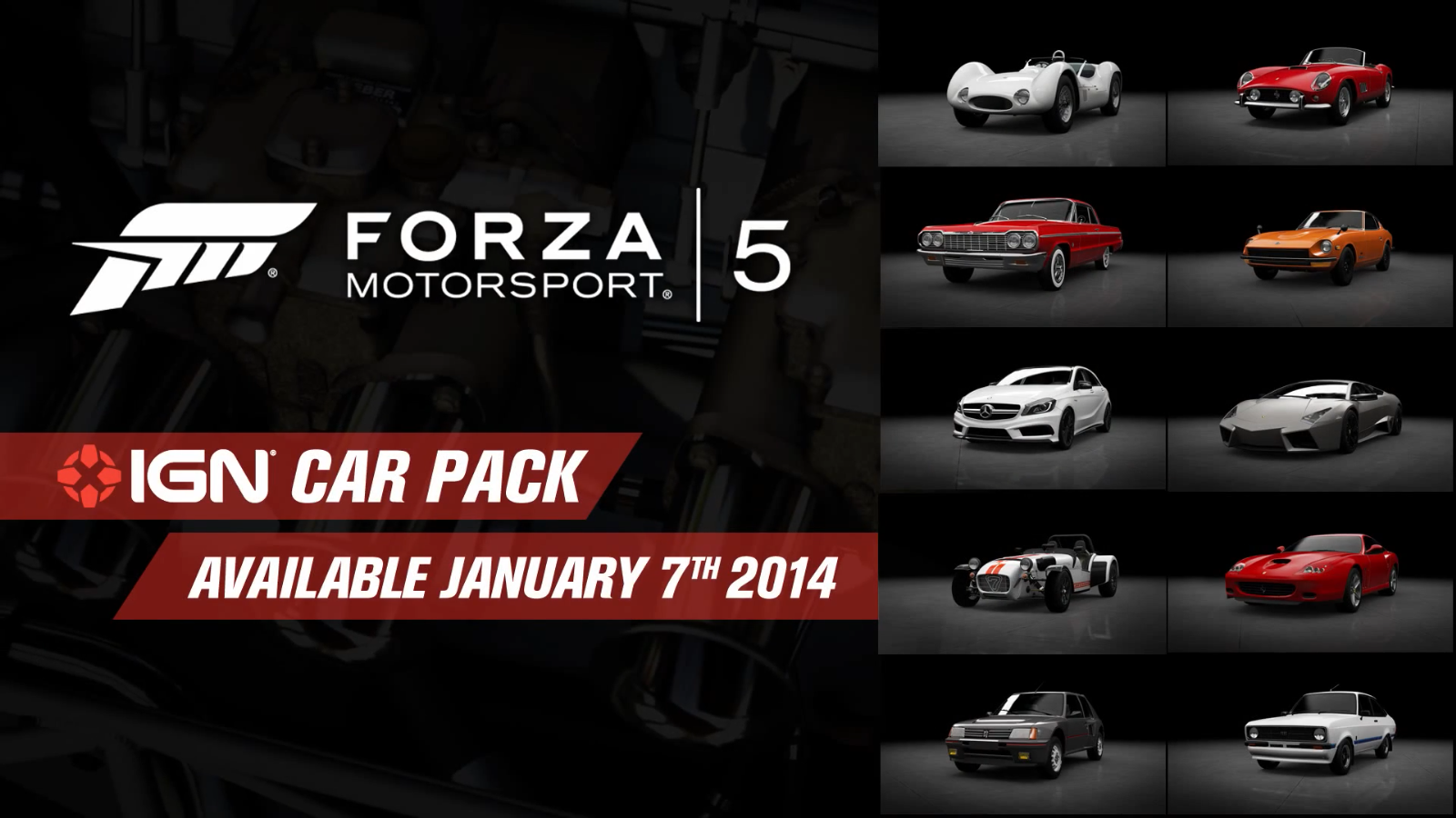 Forza Motorsport 5 Unveils IGN Car Pack DLC