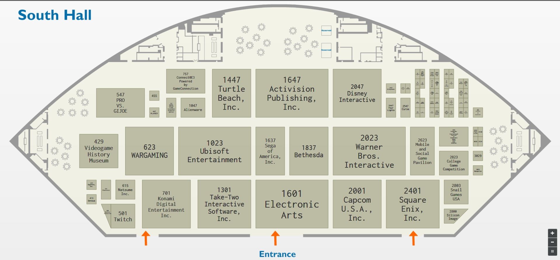 E3 2014 map