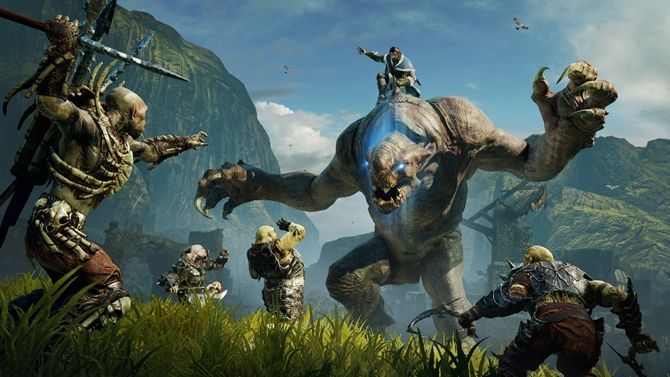 Middle earth Shadow of Mordor Graug Attack Screenshot