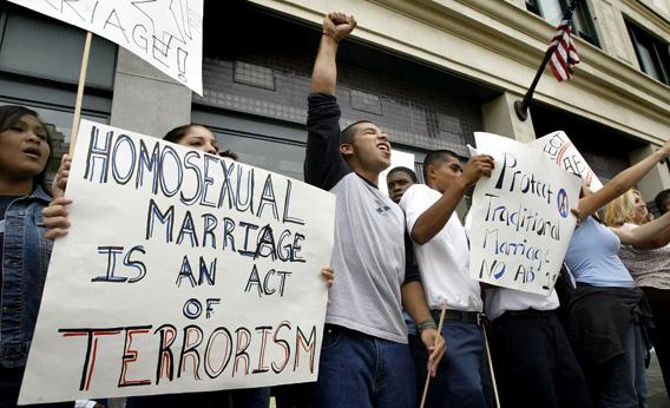 Anti-Gay Protest