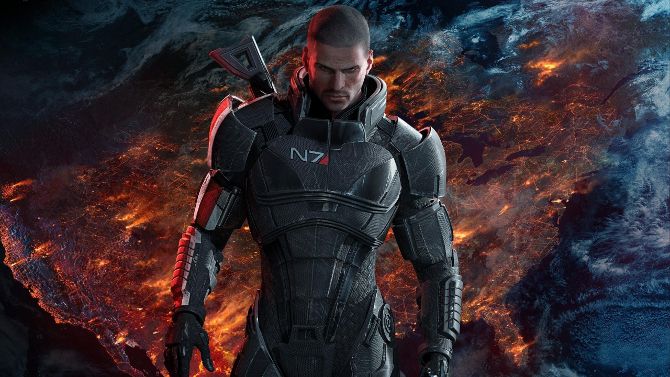 Mass Effect 3 - Male Shepard destroyed Earth