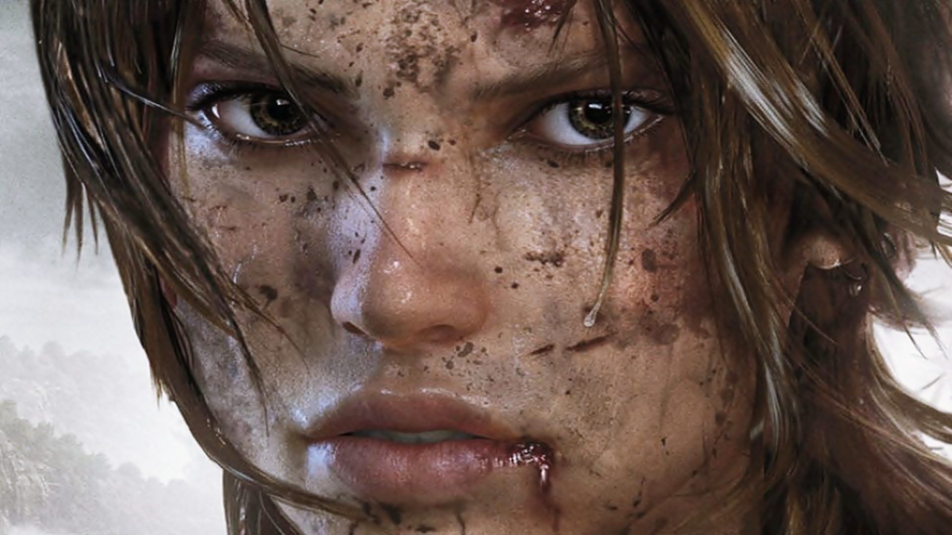 Rise of The Tomb Raider Girl Face Wallpaper