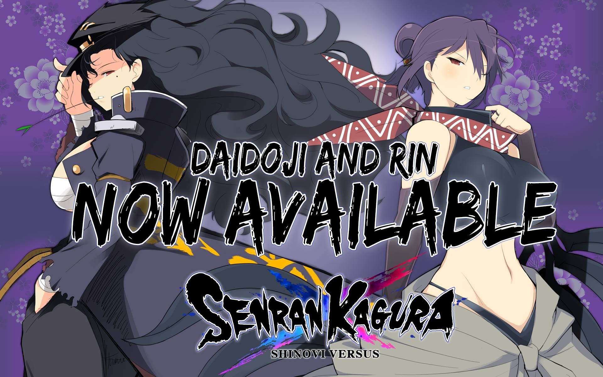 Senran Kagura: Shinovi Versus DLC Brings Daidōji And Rin To The Game -  Siliconera