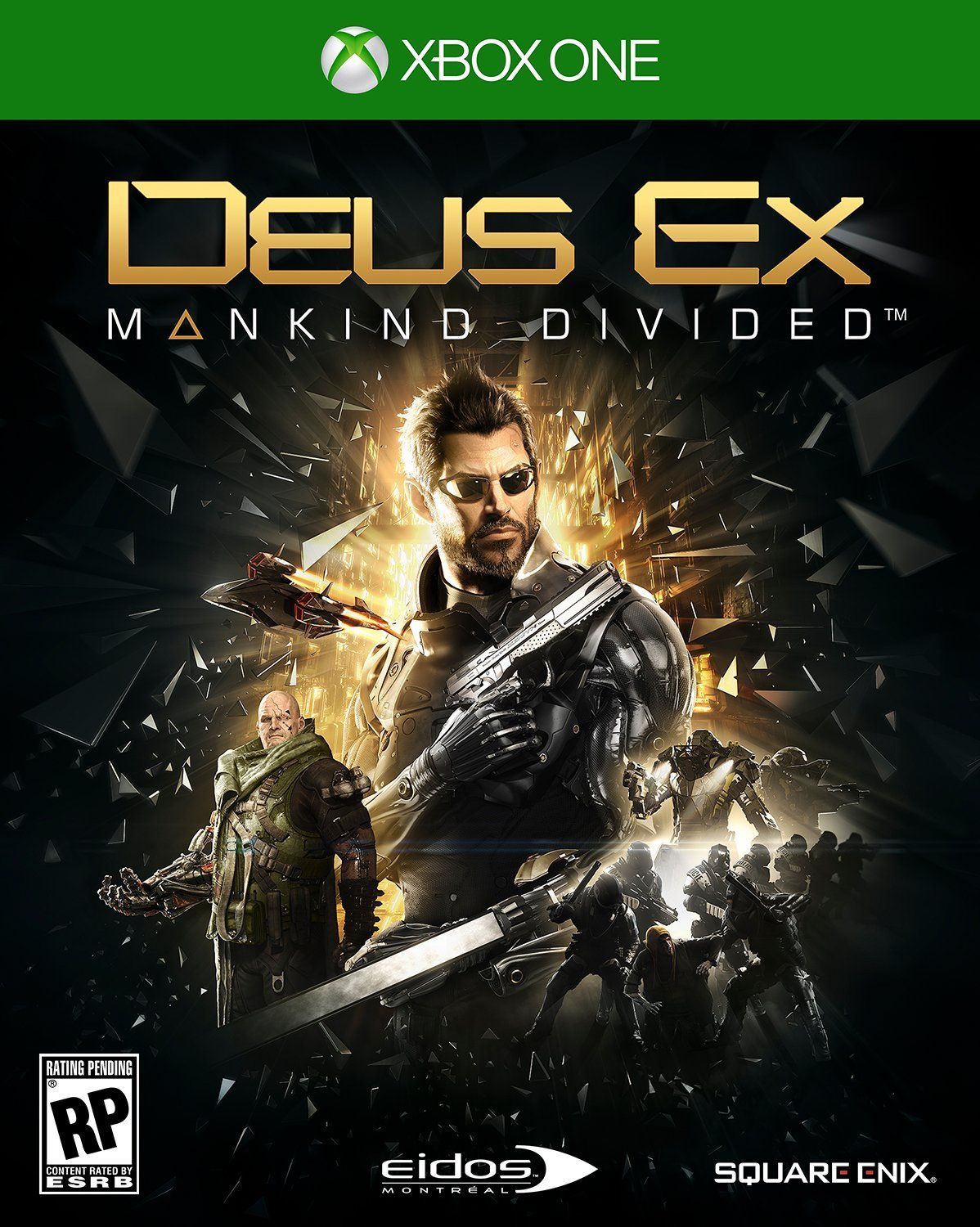 Deus Ex: Mankind Divided Gets Lovely Official Box Art for PS4 and Xbox One;  Pre-Order Available at GameStop [UPDATED]