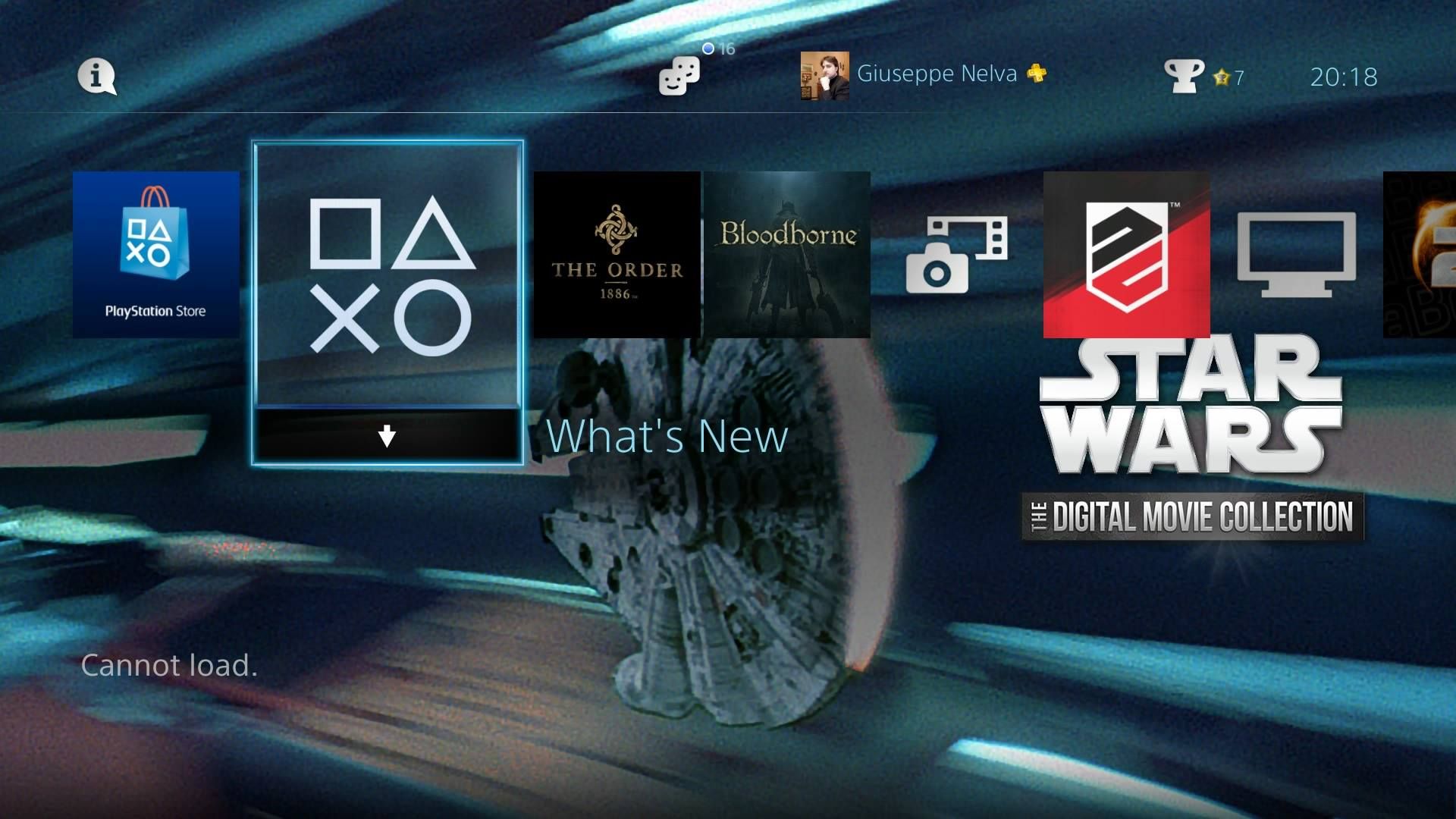 Free Star Wars PS4 Theme and More Released on the PlayStation Screenshots