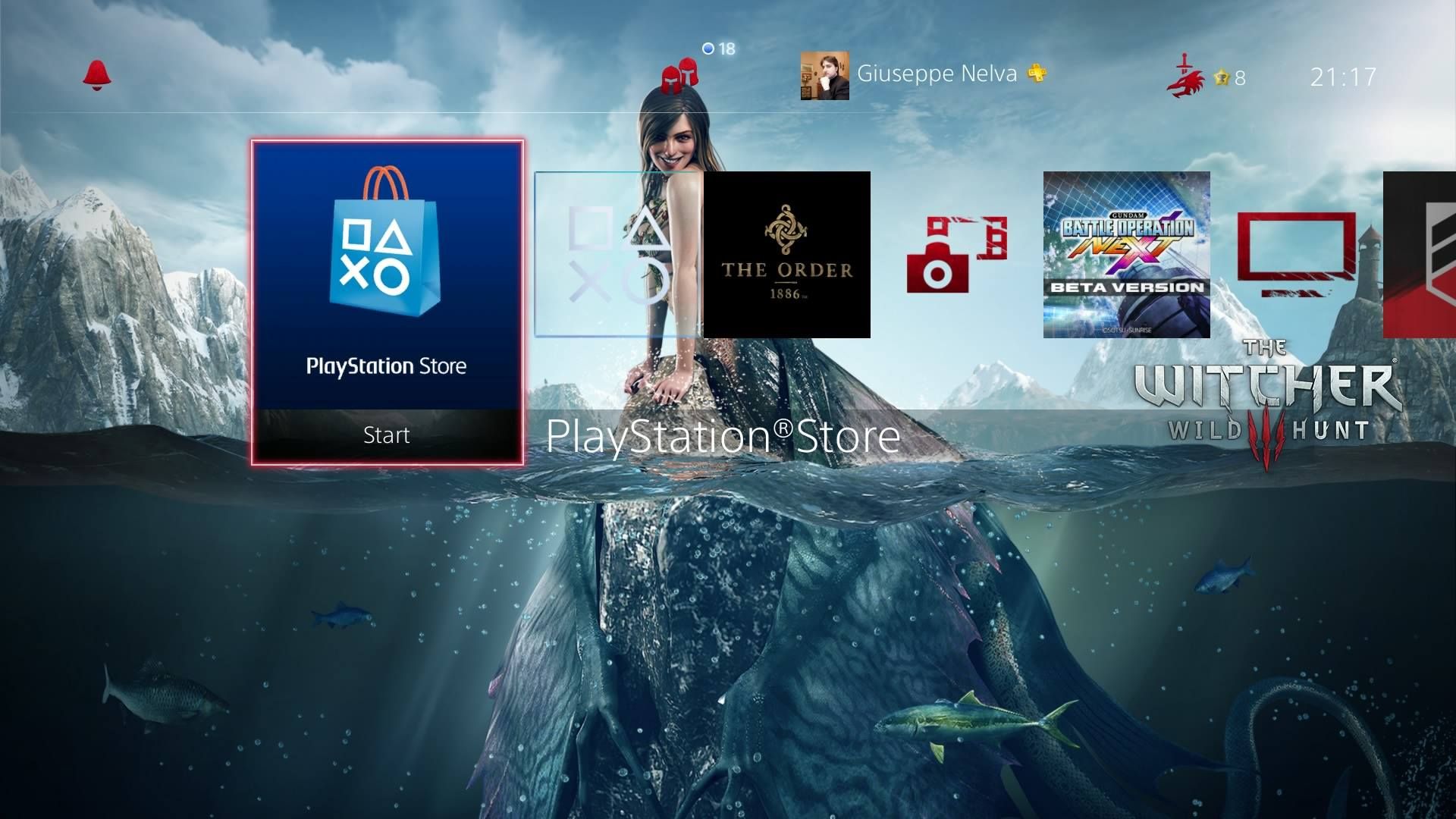 Free and Awesome The Witcher 3 PS4 Theme Released on PlayStation