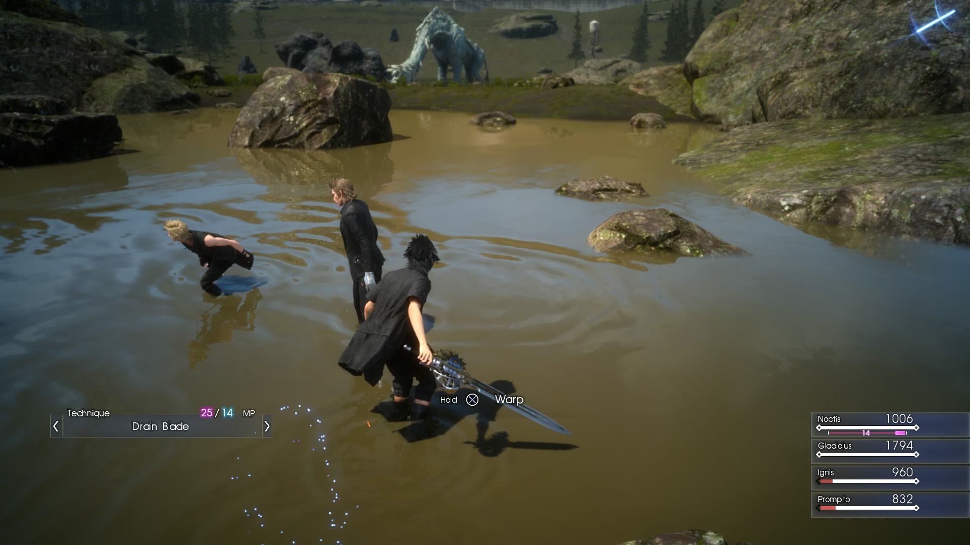 101 Final Fantasy XV Episode Duscae 2.0 PS4 Screenshots Show New Features, Enormous Catoblepas