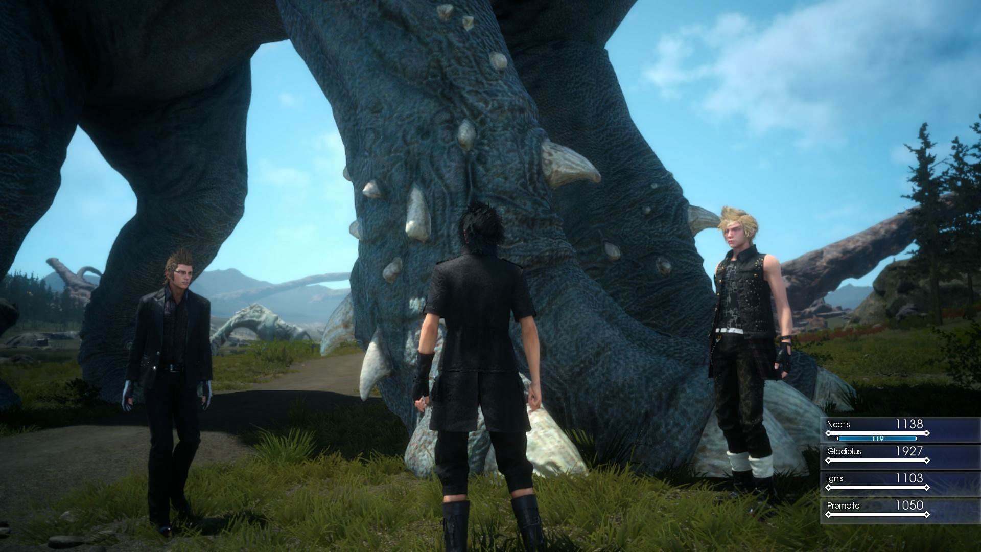101 Final Fantasy XV Episode Duscae 2.0 PS4 Screenshots Show New Features, Enormous Catoblepas