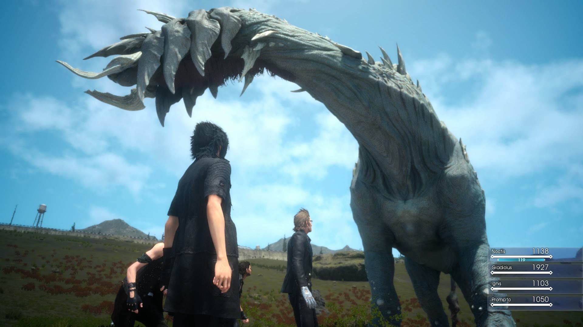 101 Final Fantasy XV Episode Duscae 2.0 PS4 Screenshots Show New Features, Enormous Catoblepas