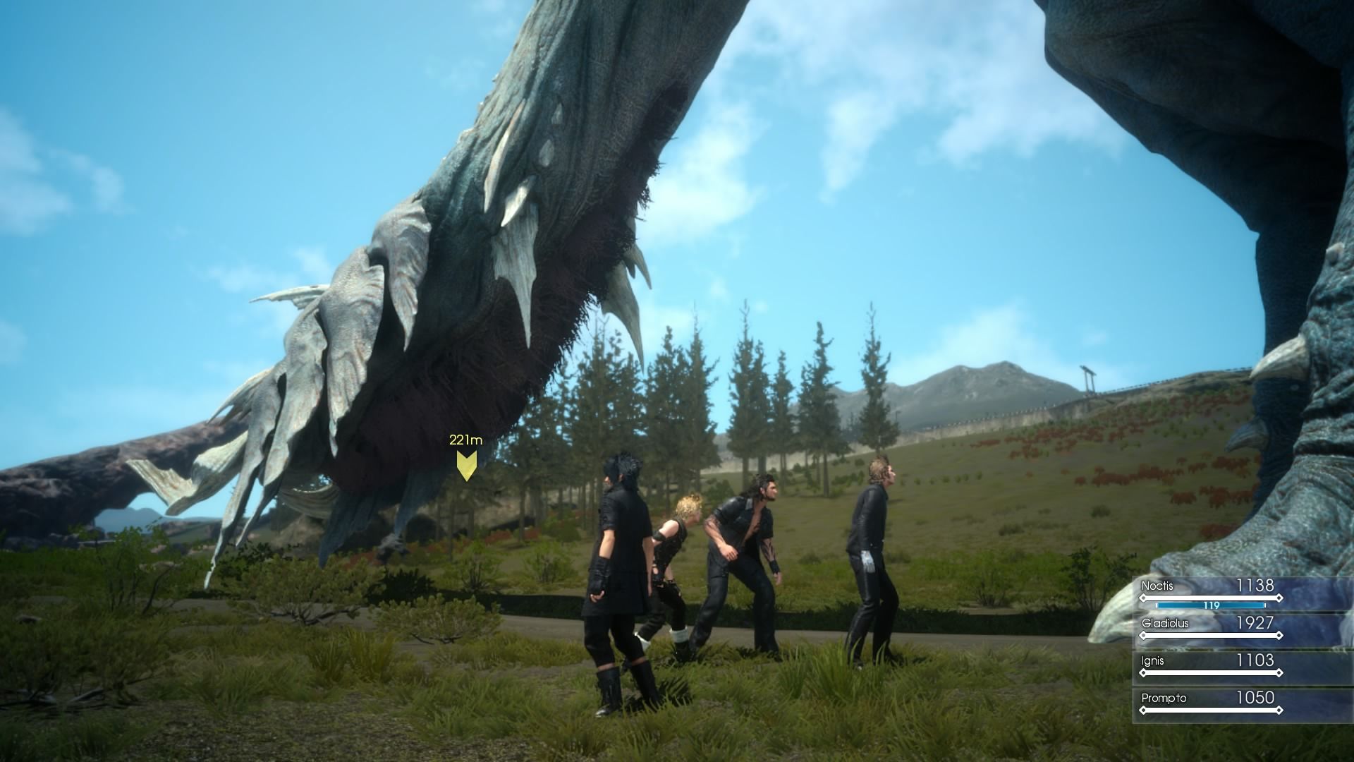 101 Final Fantasy XV Episode Duscae 2.0 PS4 Screenshots Show New Features, Enormous Catoblepas