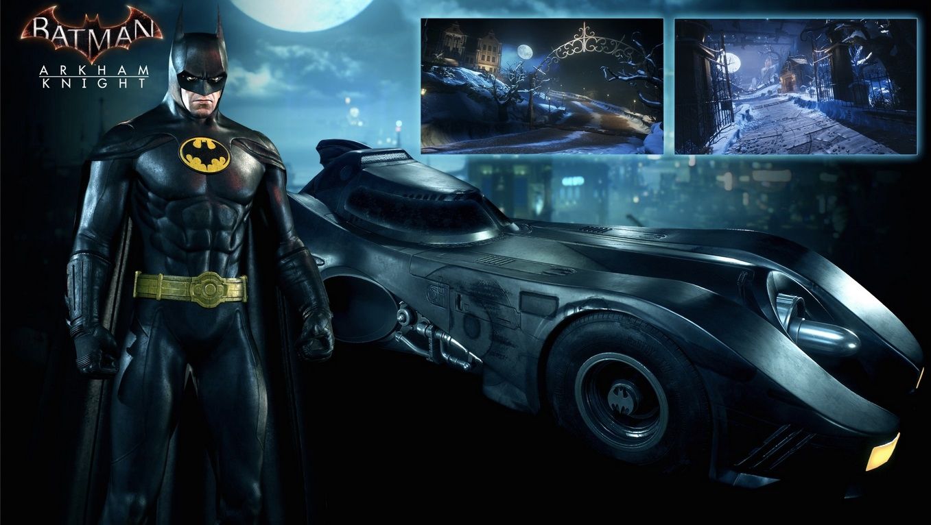 Check Out Batman: Arkham Knight's 1989 Batmobile Race Track and a New  Challenge
