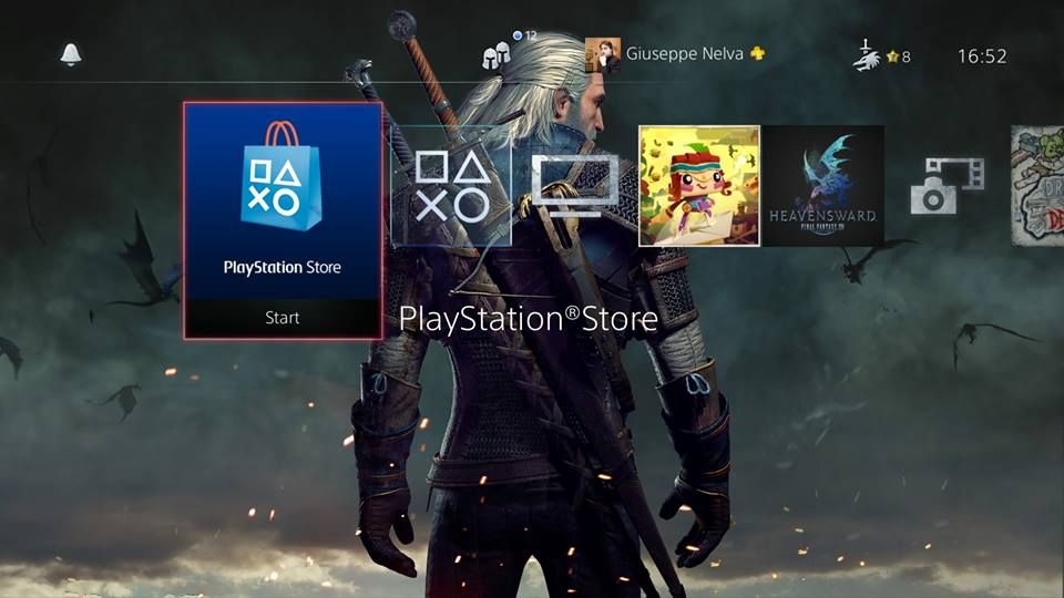 Free and Awesome The Witcher 3 PS4 Theme Released on PlayStation