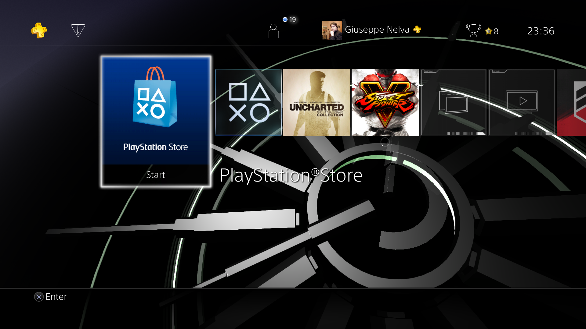 Awesome PS4 Theme Puts ColorChanging Dynamic Clock on your Dashboard