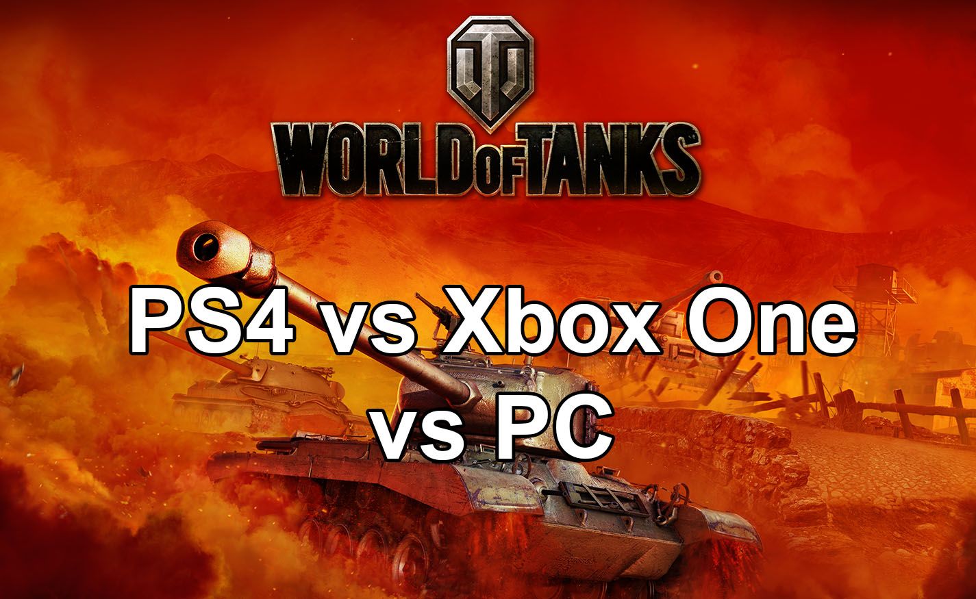 Over hoved og skulder Intervenere tæt World of Tanks PS4 vs Xbox One vs PC Screenshot Comparison: Definitely Not  a Simple Port