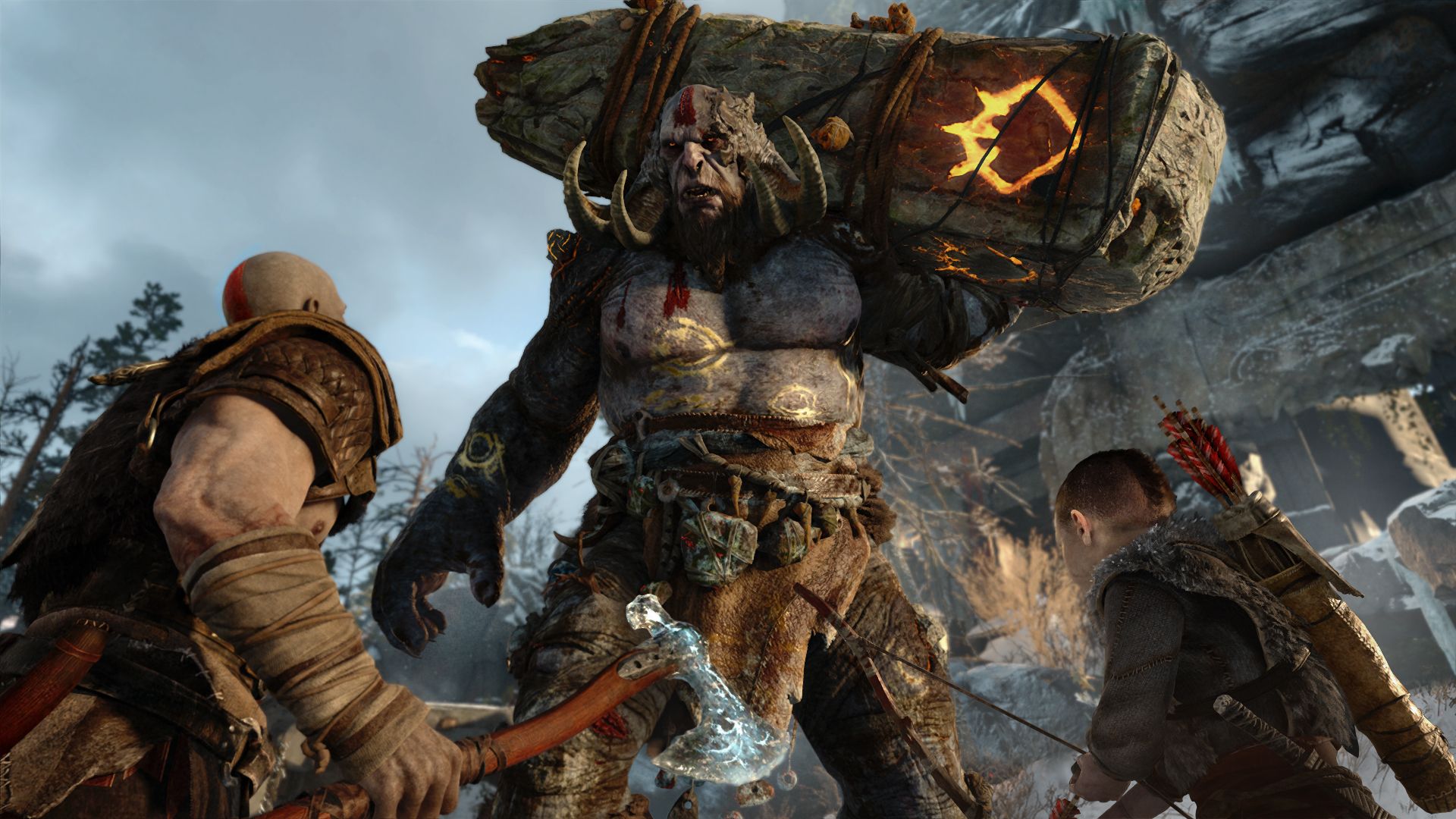 God of War Gets New Trailer Featuring the Fire Troll