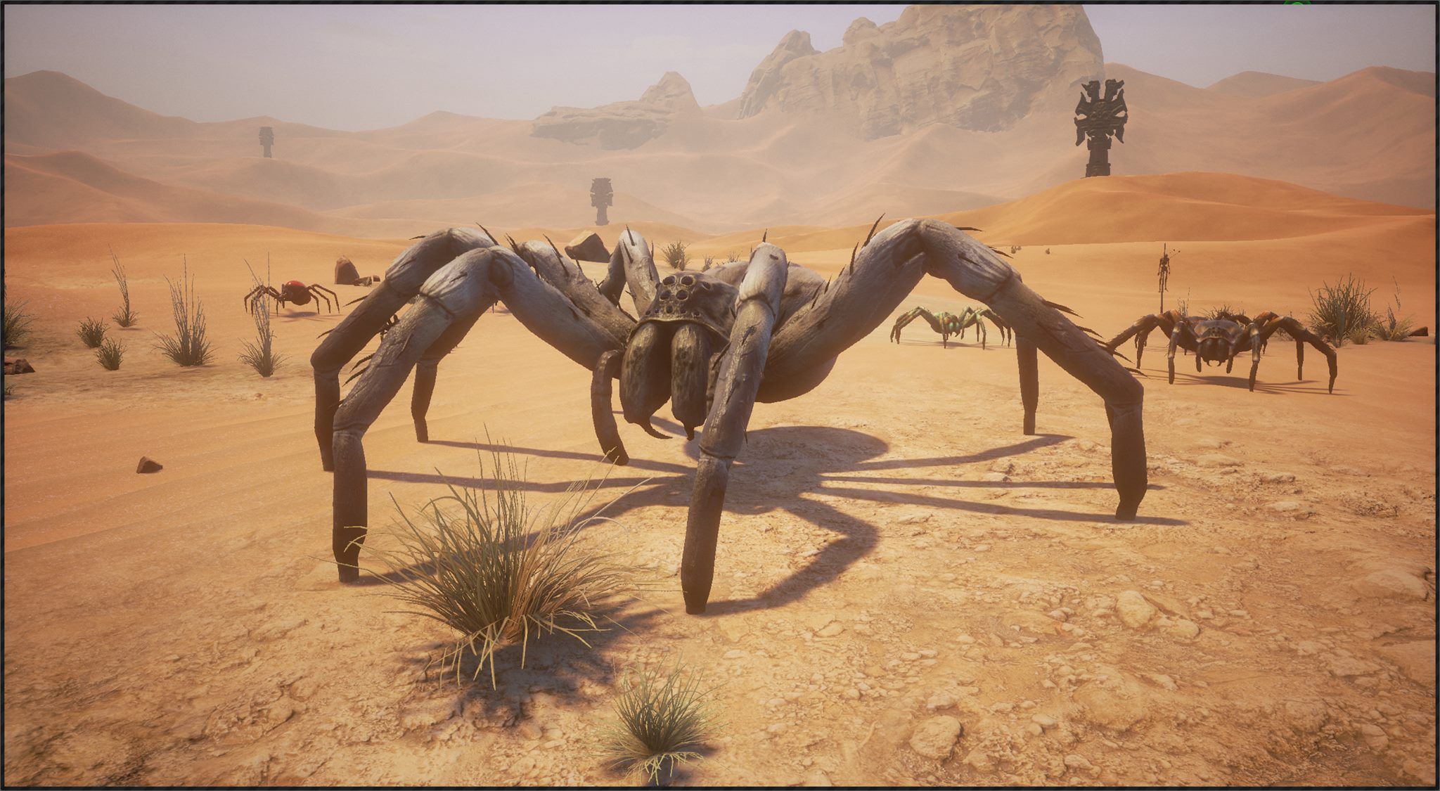 Conan Exiles Gets New Screenshots Showing Giant Spiders Aplenty