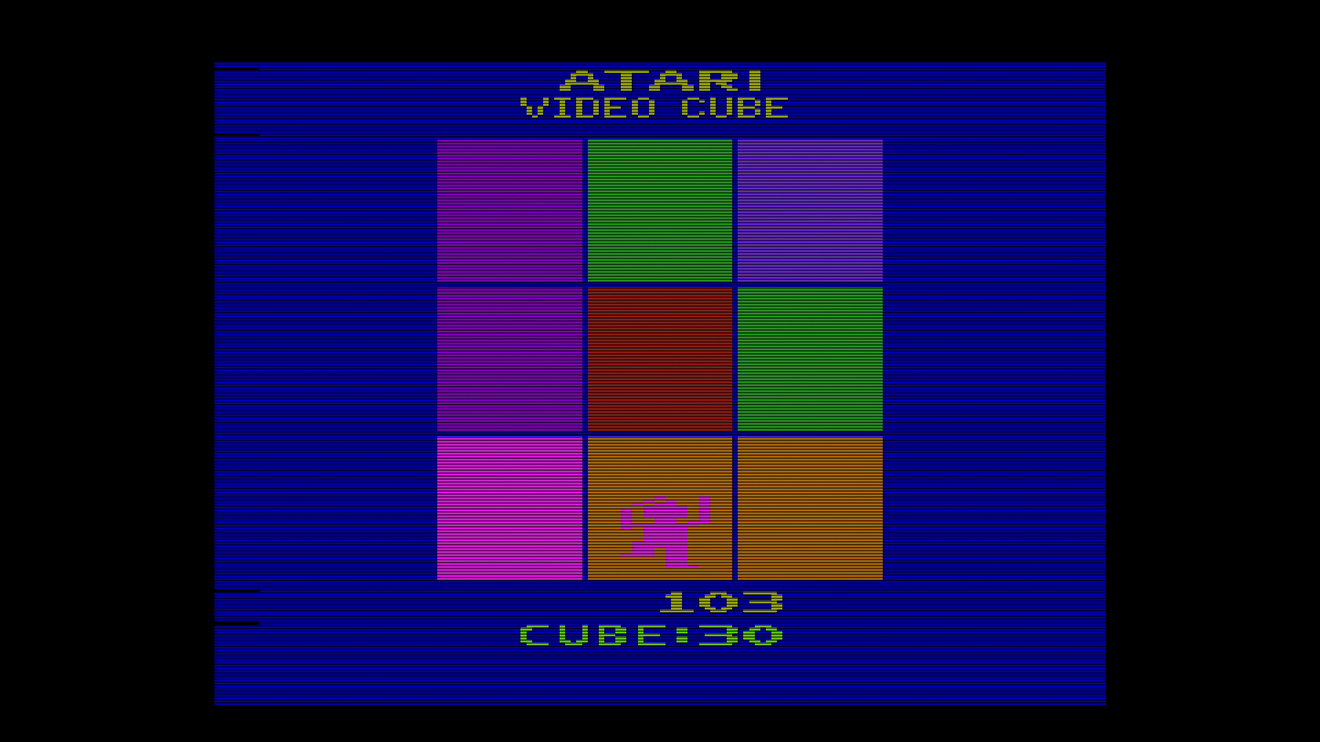 Atari Flashback Classics Volume 1 and Volume 2 Video Cube