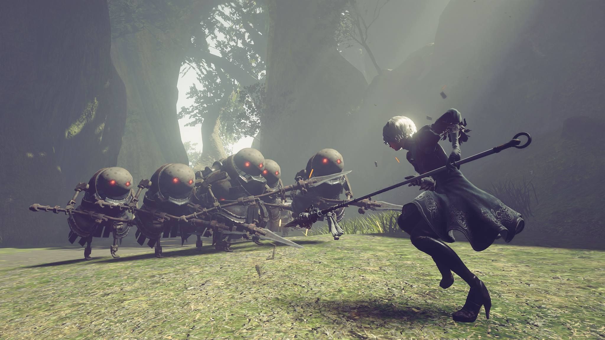 NieR Automata Gets Fantastic New Screenshots Showing Off the Beautiful