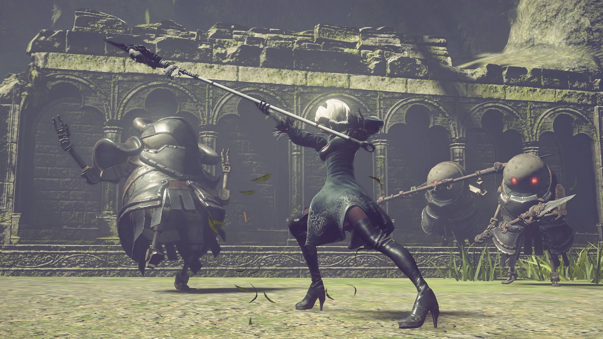 NieR Automata Gets Fantastic New Screenshots Showing Off the Beautiful