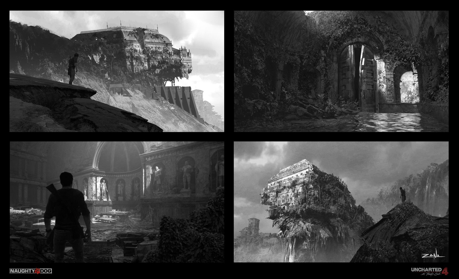 Uncharted 4 Concept Artist Releases New Artwork Showing the Game's ...