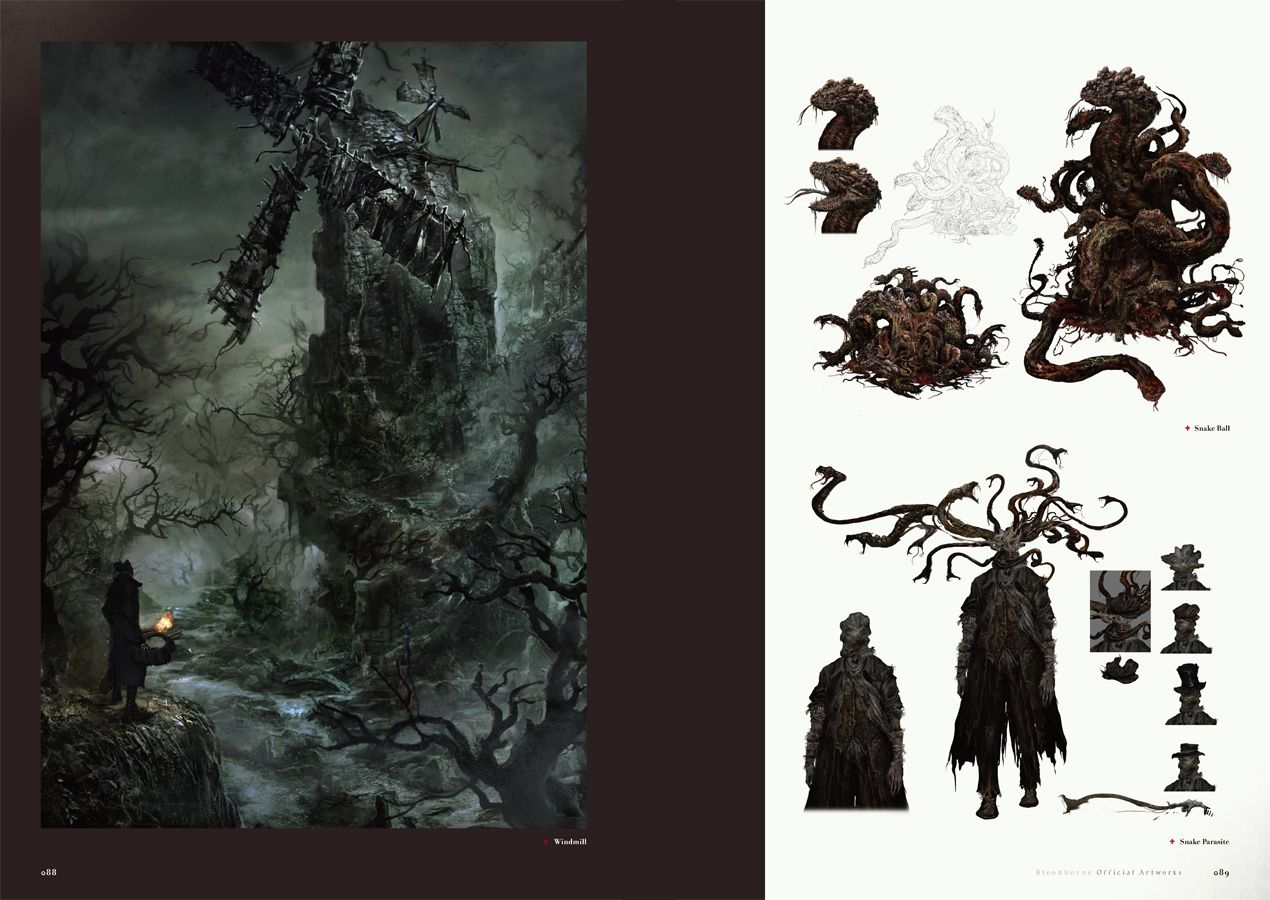 Some Beastly Pages Get Revealed from the Official Bloodborne Art Book