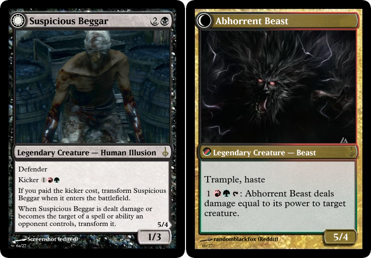 Fan Crafts Superb Bloodborne-Themed Magic: The Gathering Cards