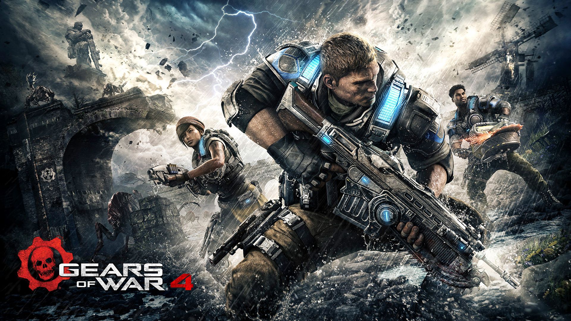 Next week's Gears of War 4 October update adds Xbox One X support, new maps,  Halloween event