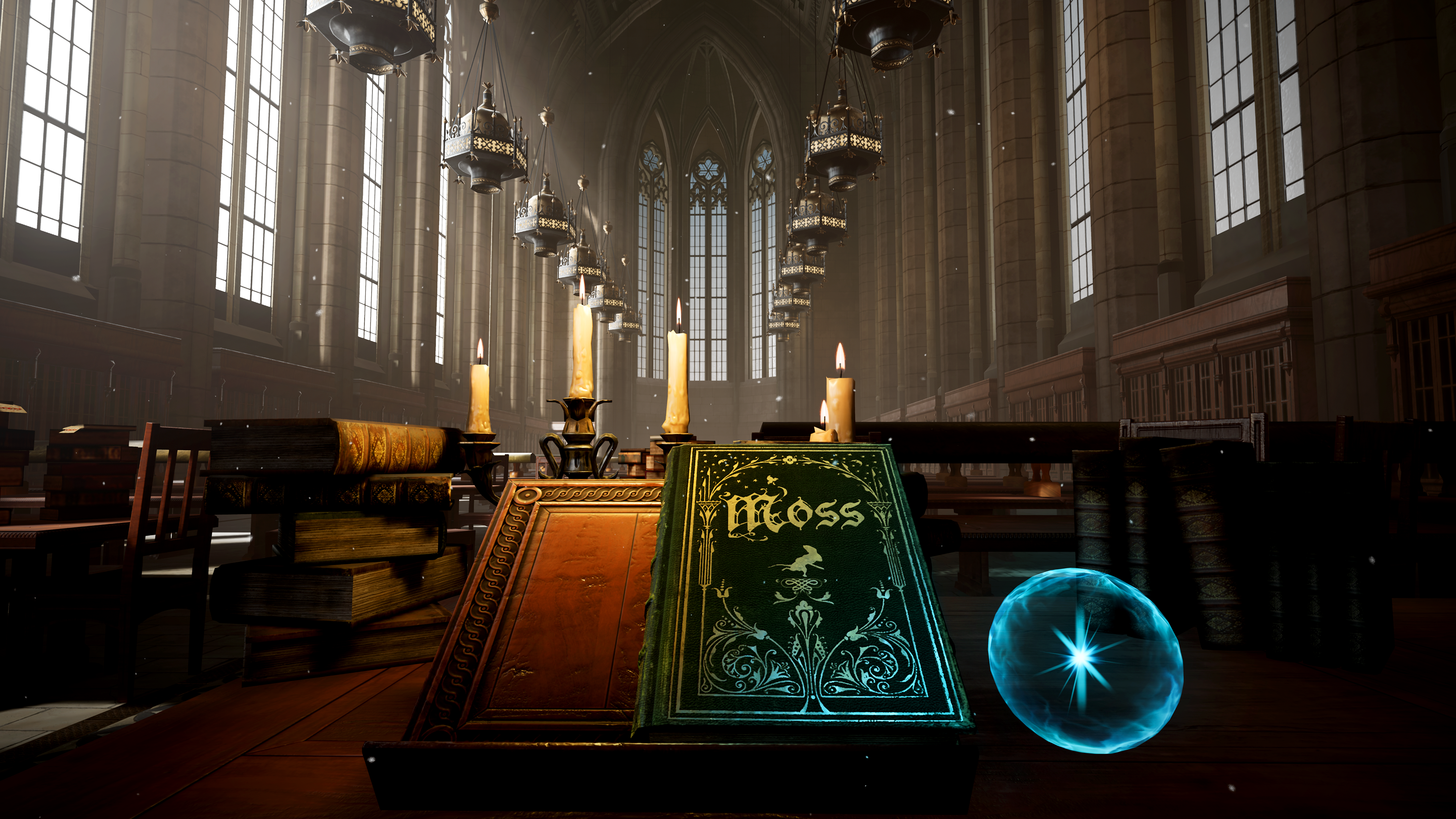 Moss may be just the first book available to The Reader in this library