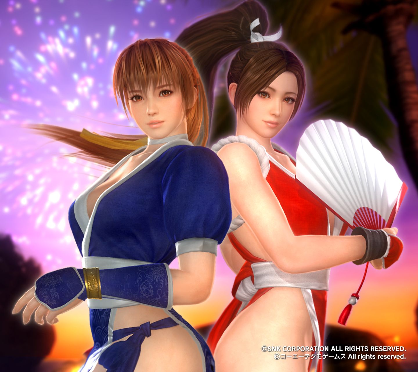 Heroines of Dead or Alive 5: Last Round and King of Fighters