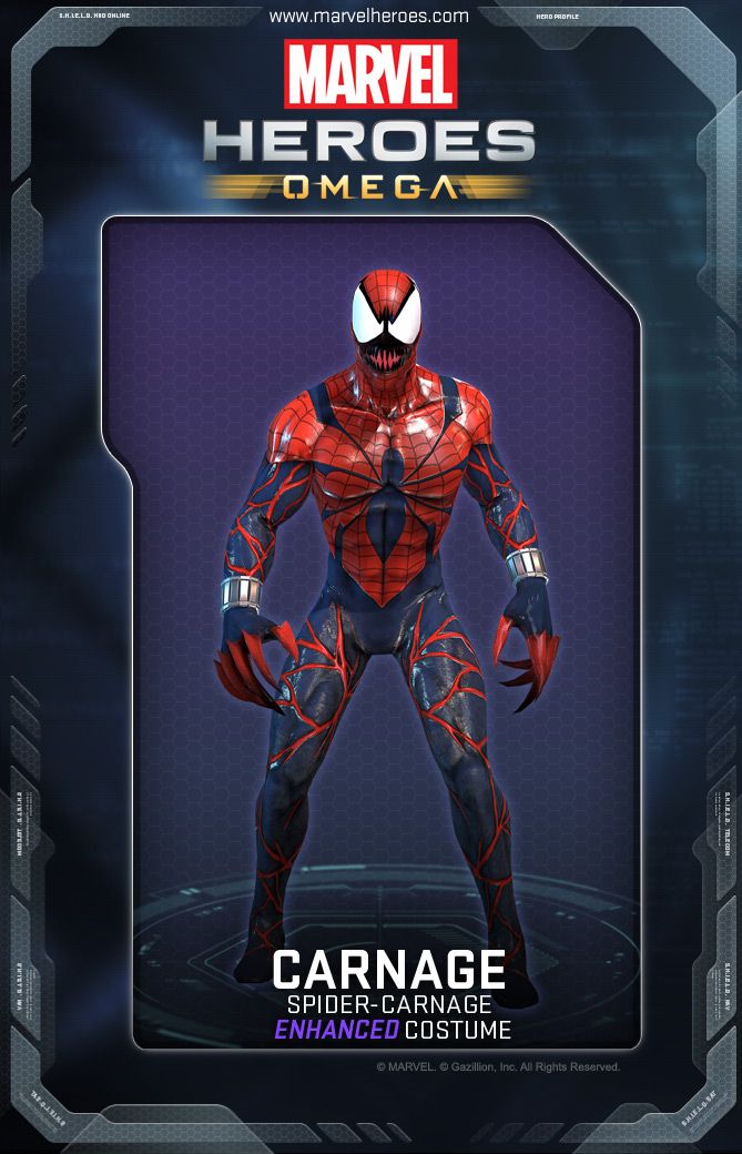 Marvel Heroes Omega Adds Carnage to its Roster on PC; New Trailer Released