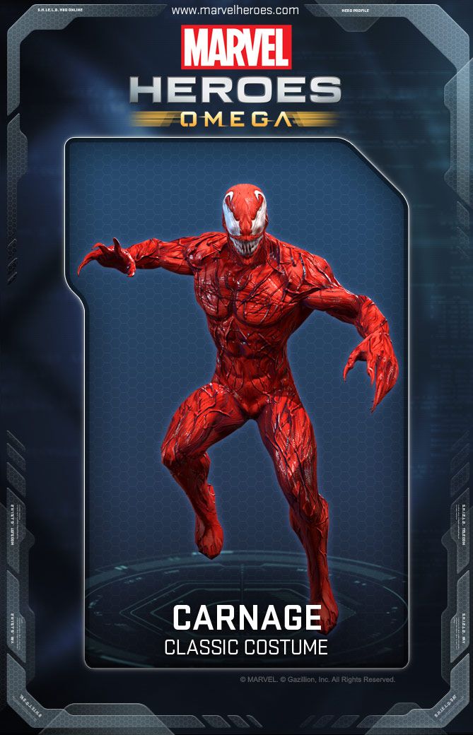 Marvel Heroes Omega Adds Carnage to its Roster on PC; New Trailer Released