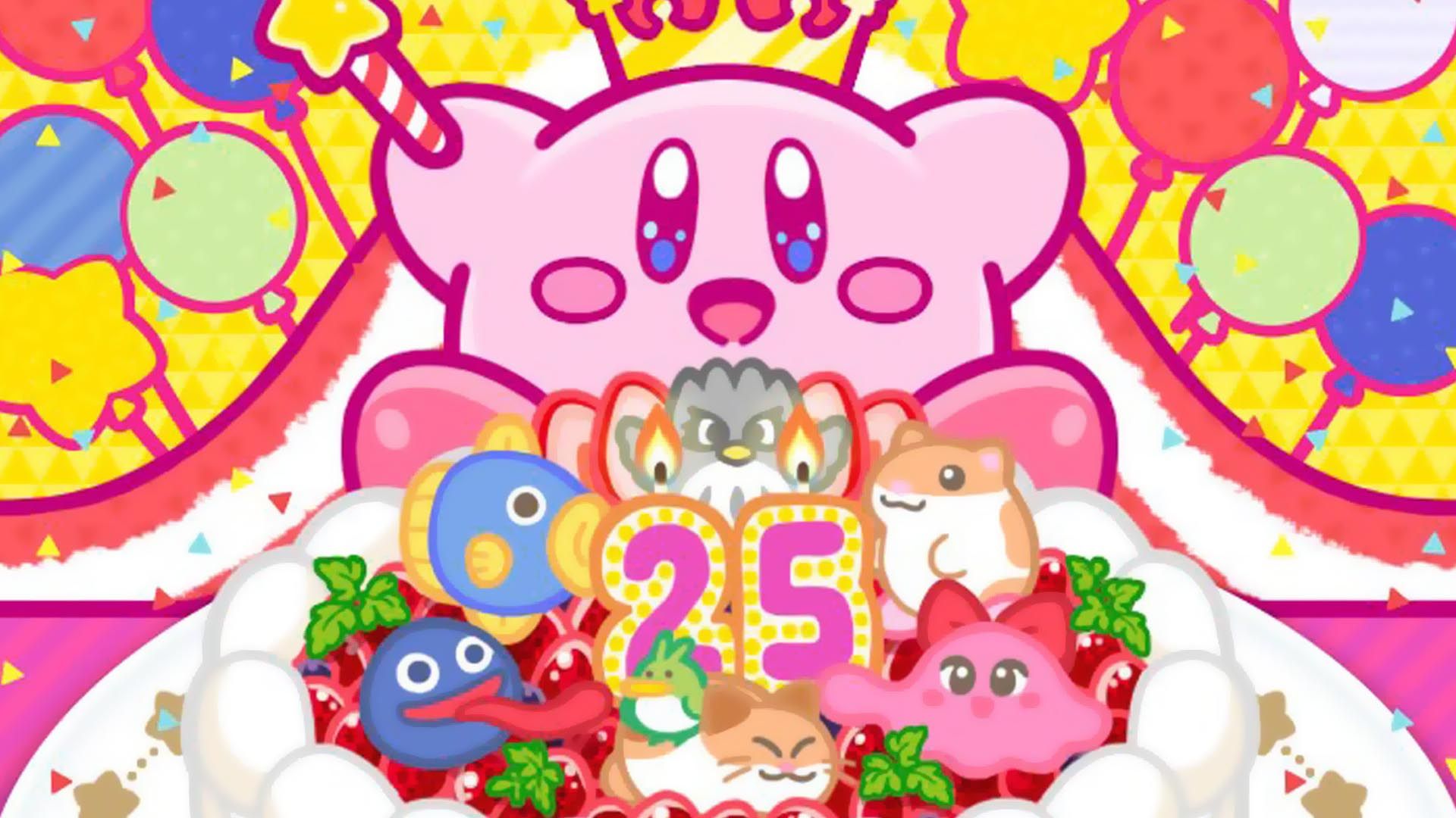 Kirby 25th Anniversary promo art.