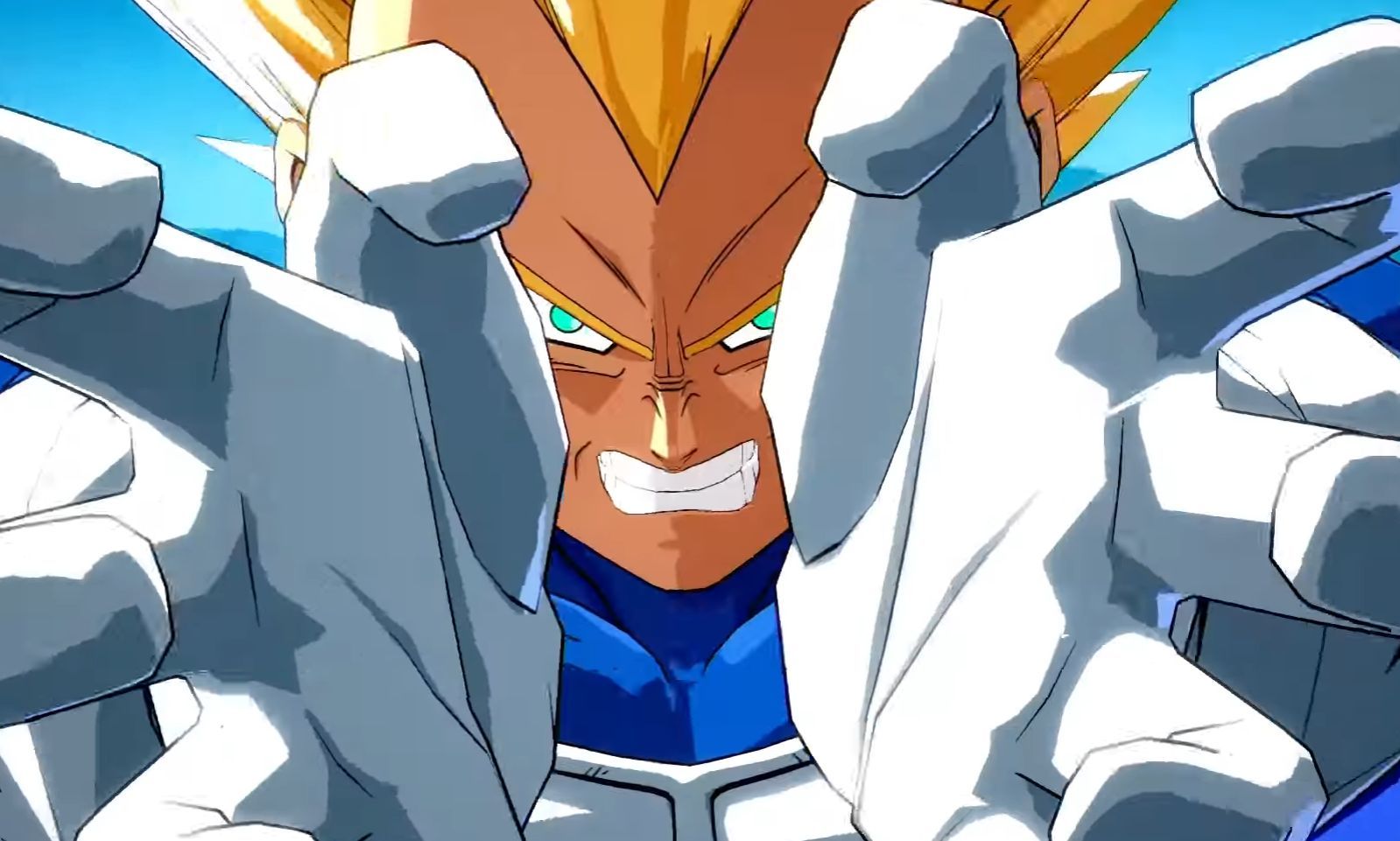 Final Flash de Vegeta Super Saiyan Blue (Evolué) - Dragon Ball GIF