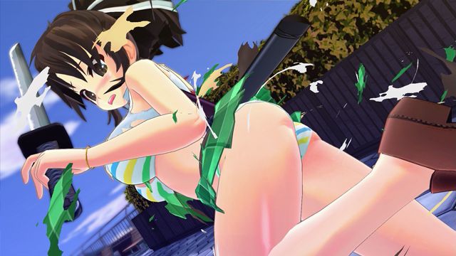 SENRAN KAGURA Burst Re:Newal — Barely ✰ Outdoors