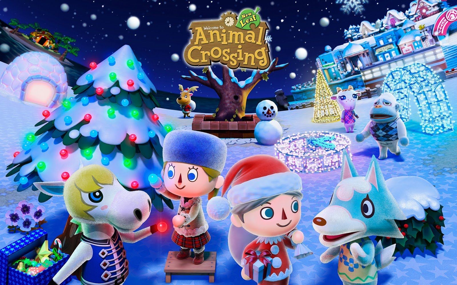 Animal Crossing Pocket Camp New Leaf Christmas